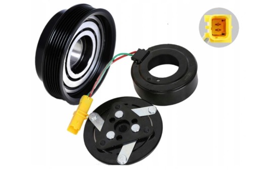 2763000Q0D - Renault CLIO III 2005-2013 компрессорная муфта