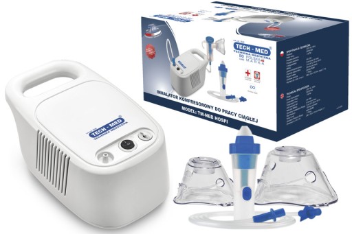 ТЕХ-МЕД ХОСПІ ІНГАЛЯТОР + ІРИГАЦІЯ БЕЗПЕРЕРВНОЇ РОБОТИ