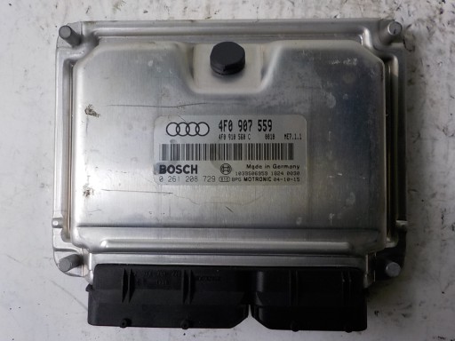 Audi a6 c6 контролер комп'ютера 4f0907559 0261208729