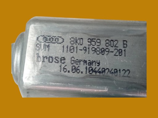 mini motor windows left front 8K0959802B Volkswagen Sharan II (2010-)