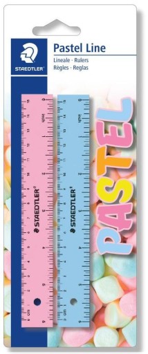 Шкільна лінійка Staedtler Pastel Line 15см