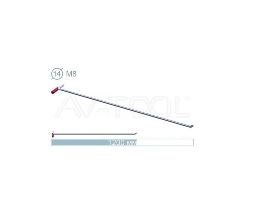 M8 av-Tool PDR дроти змінні наконечники 120 см