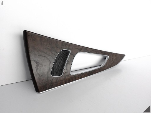 AUDI A6 S6 4G0 C7 LIFT 10-18 cover DEKOR door left rear part CHROM wood AJ3