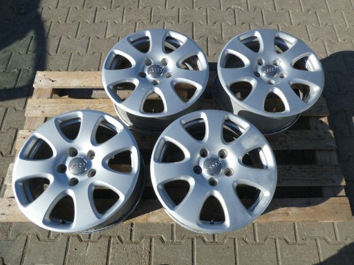 4X ALU discs original AUDI 4L0601025E