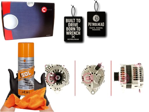 CASCAL20206AS#ECS-PCP+K - Генератор casco lr1150706b lr1150706 8200228289 8 #petrolhead pro+ kit4