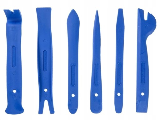 СЪЕМНИКИ ОБИВКИ, ЗАЖИМЫ, ВЕДРА, РЫЧАГИ, 6 шт.