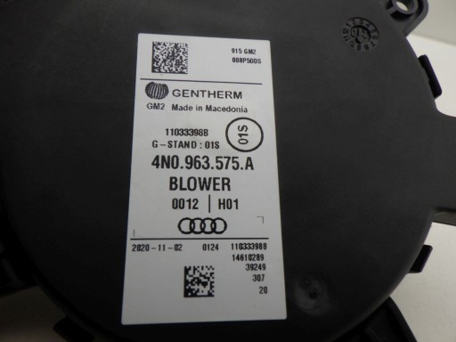 AUDI Motor heizung Sitze Z vorne des rechten links 4N0963575A