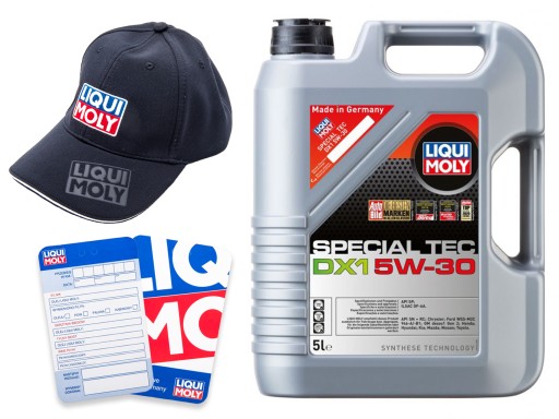МАСЛО LIQUI MOLY SPECIAL TEC DX1 5л 5W-30 OPEL