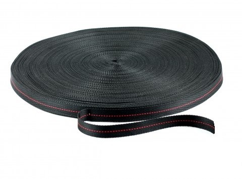 100MB стрічка 25mm 1 тонна чорний