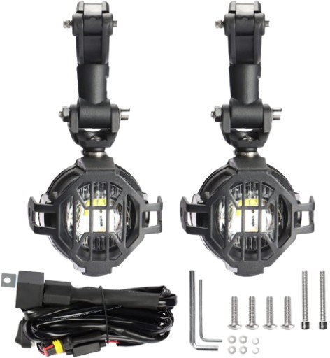 LT-BMW-SET05 - МОТОЦИКЛ СВІТЛОДІОДНІ ПРОТИТУМАННІ ФАРИ ВОДОНЕПРОНИКНИЙ