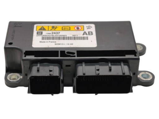 OPEL ASTRA J IV modul SENSOR airbag POWIETRZNYCH AIRBAG OE 13582437
