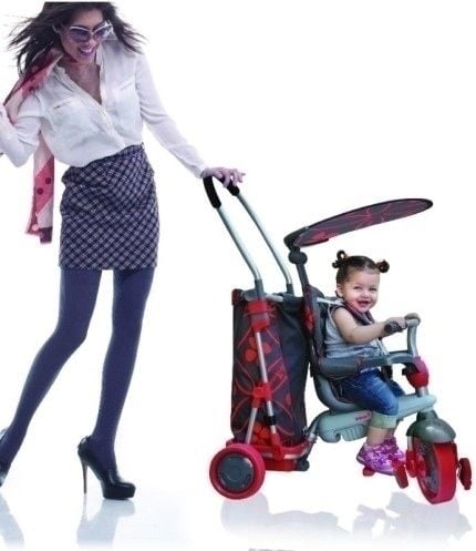 Триколісний велосипед Smart Trike Go Touch Steering Red