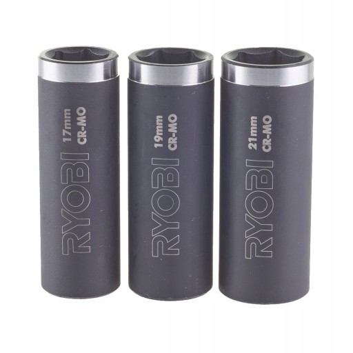 RYOBI IMPACT SOCKET SET 17 19 21 RAKPISOC3