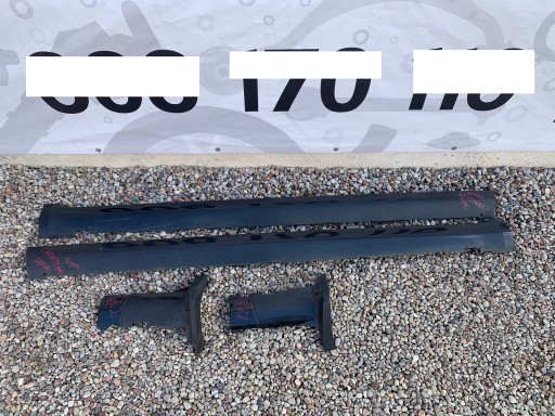 CHRYSLER 300C 05-10 R threshold moulding threshold right left KOMBI black,