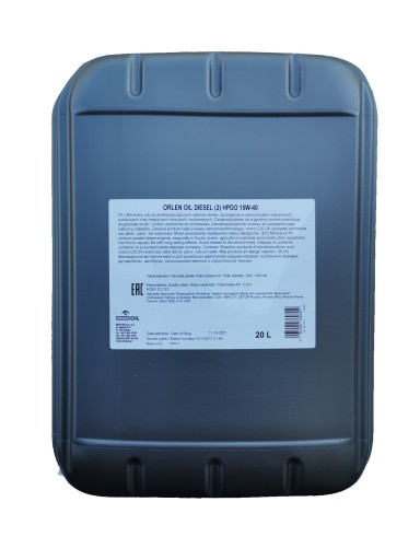ORLEN OIL DIESEL 2 HPDO 15W40 - 20л.