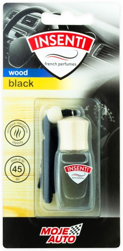 МІЙ АВТО-INSENTI ДЕРЕВО КУЛОН ЗАПАХ ЧОРНИЙ