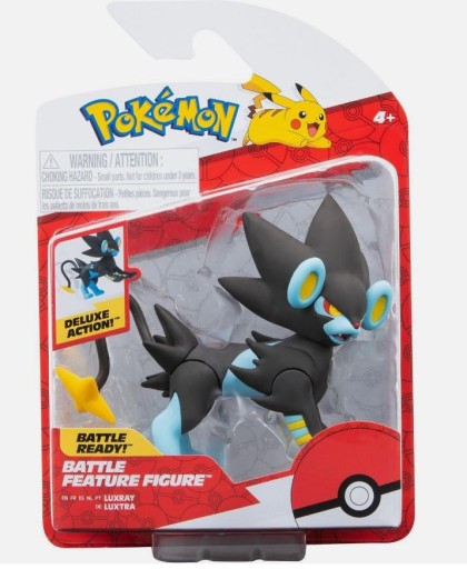 POKEMON FIGURKA BITEWNA BATTLE FEATURE KOLEKCJONERSKA LUXRAY PKW2669 95135