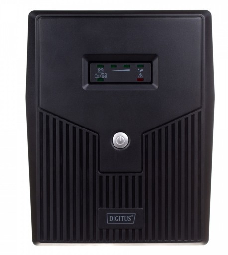 Джерело безперебійного живлення digitus line-interactive led 1500va/900w 2x12v/9ah av