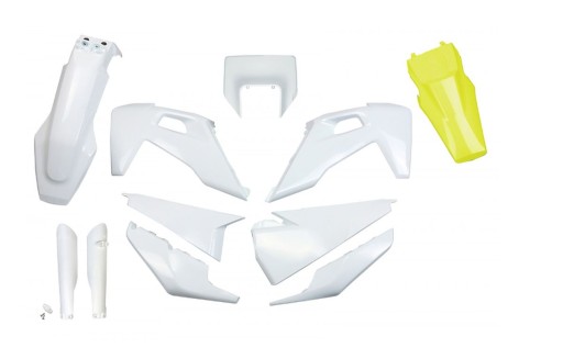 HUKIT623F999D - UFO 2024/01 КОМПЛЕКТ ПЛАСТИКІВ З ТЕЛЕСКОПНИМИ ЧОХЛАМИ (АМОРТИЗАТОРАМИ) HUSQVARNA