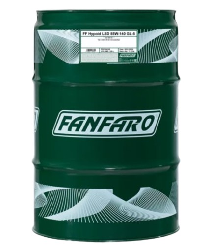 Трансмиссионная жидкость 85w140 lsd 208l fanfaro gl-5 ls