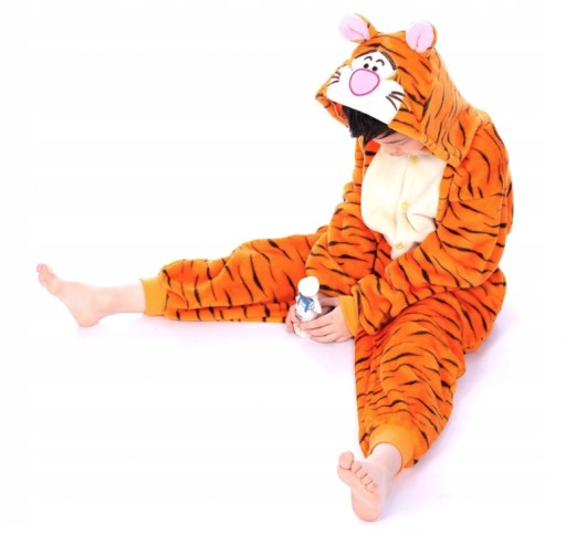 ONESIE TYGRYS DRES PIŻAMA PRZEBRANIE KIGURUMI XL