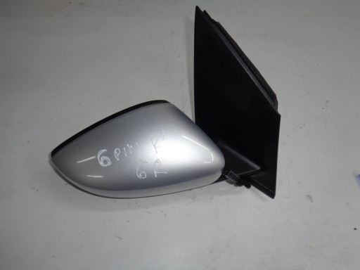 VW POLO V 6R 6C mirror right 6 PIN complete LA7W 08-17r EUROPA