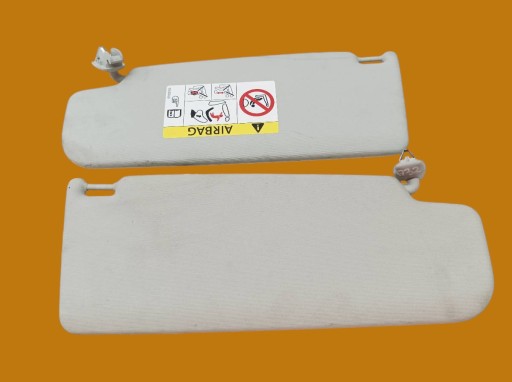 visors PRZECIWSLONECZNE left right cover KPL Skoda Citigo and (2011- )