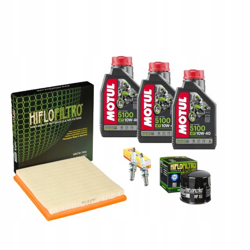 Фільтр DUCATI MONSTER 620, масло Motul 5100, свічки