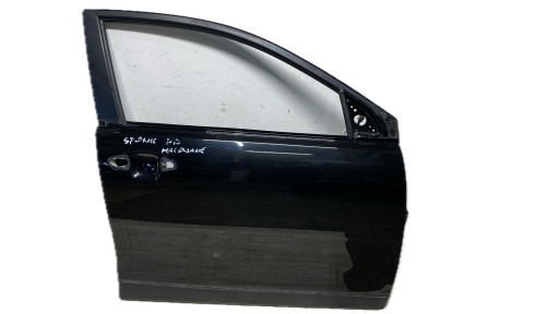 KIA STONIC door right right front front ABP black, 17-24