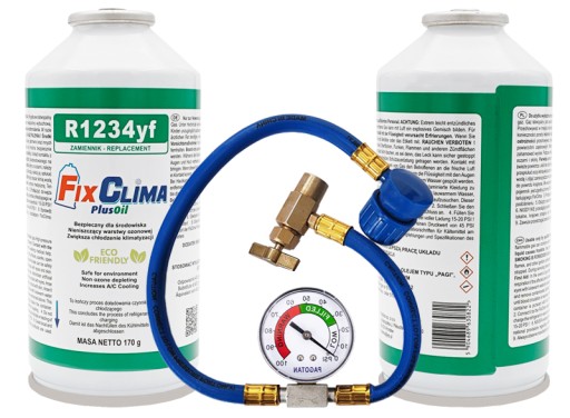 Комплект для заправки кондиционера R1234YF 170G