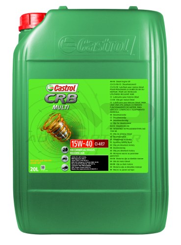 МАСТИЛО МОТОРНЕ CASTROL 15W40 CRB 20л