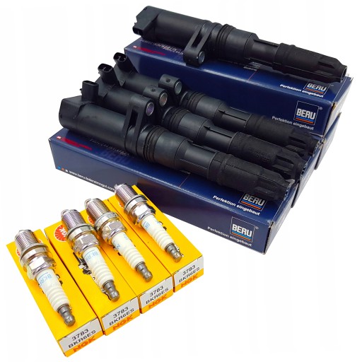 ZS552 - КАТУШКИ ЗАЖИГАНИЯ И СВЕЧИ RENAULT LAGUNA II 1.8 1.6V