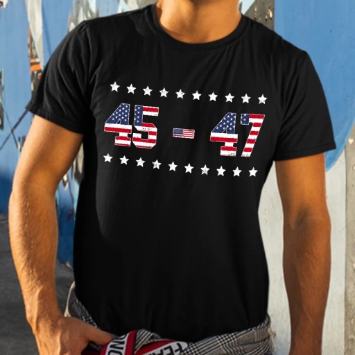 45 47 Trump 2024 Support Donald Trump New T-Shirt Koszulka