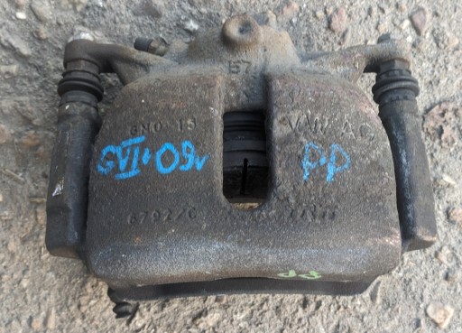 VW GOLF VI plus 1.6 TDI 09R caliper brake right front