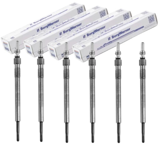 Beru комплект свічок розжарювання gn045 - 6 шт.