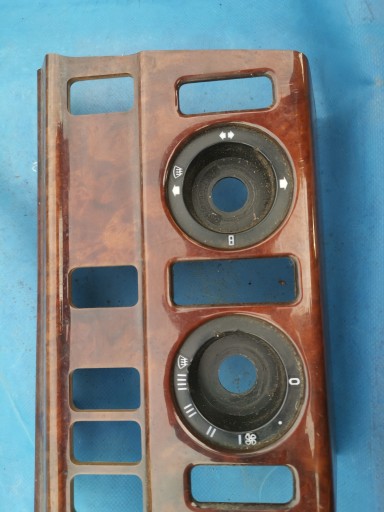 MERCEDES W124 Couverture tablier moteur Bois Bouches buses Console dekor klima Climatisateur air conditionné