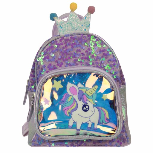 Однокамерний дитячий рюкзак Kidodido Girls Multicolored