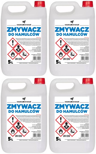 ГАЛЬМІВНА РІДИНА ДЛЯ ЗНЯТТЯ ГАЛЬМ 4X5L ПОЛЬСЬКИЙ