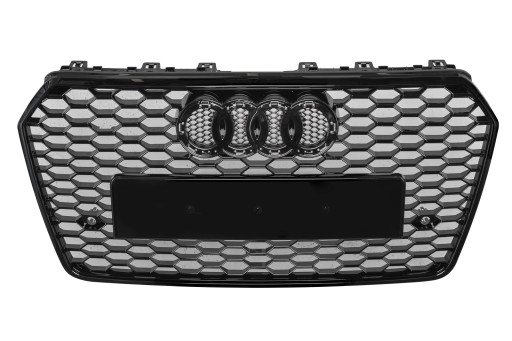 AUDI A7 4G8 16-18 Решетка радиатора СТАЙЛИНГ ДЛЯ RS7 ЧЕРНЫЙ
