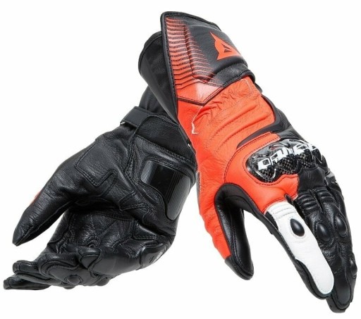 Carbon 4 Long Black/Fluo Red/White L Hand