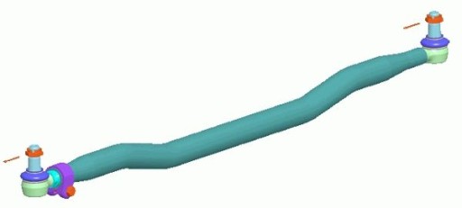 ТЯГА РУЛЕВАЯ 37332 01 LEMFÖRDER