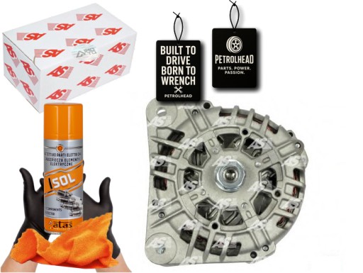 ASPA3033#ECS-PCP+K - Генератор audi a4 1.9tdi 01- 140a as-pl #petrolhead pro+ kit4