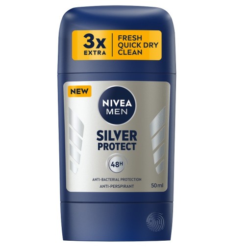 nivea silver protect antyperspirant w sztyfcie 50 ml   
