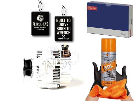 DENDAN1081#ECS-PCP+K - Генератор (14в 80а) toyota iq 1.0 09.01-12.15 ден #petrolhead pro+ kit4