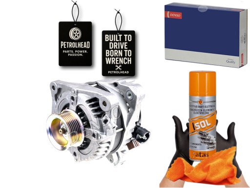 DENDAN1148#ECS-PCP+K - Генератор honda accord viii cr-v iii 2.0 06.10-06.15 #petrolhead pro+ kit4