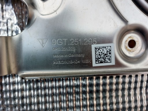 Blende Abdeckung TERMICZNA des Auspuffs PORSCHE 911 992 GT3 22r