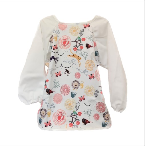 Нагрудник Milababy Фартух Відтінки коричневий і бежевий 1 шт.