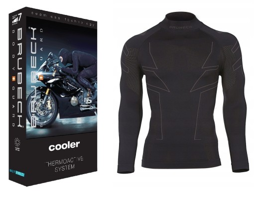 МОТОЦИКЛ ОХЛАЖДАЮЩАЯ ФУТБОЛКА BRUBECK COOLER-M