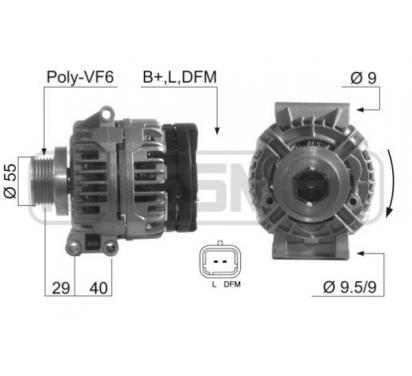 210397A - Эпоха генератора переменного тока мессмер рено дачия
