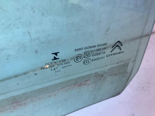 window door right rear part CITROEN C4 GRAND PICASSO II 18 ROK